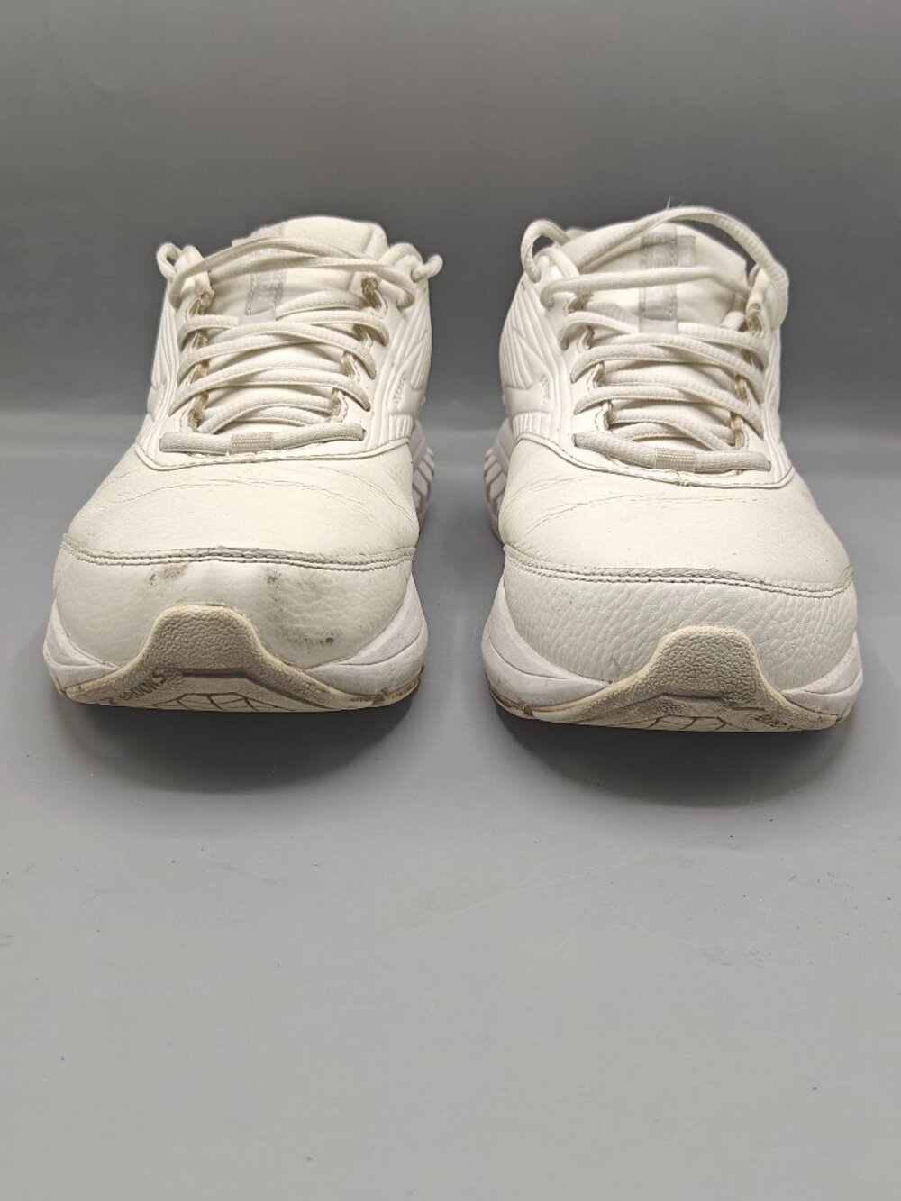 Brooks Addiction Walker 2 White Men’s Size 10.5 D Leather Shoes 110318-1D-142 - Picture 2 of 12